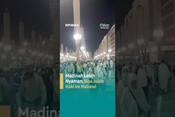 Jamaah Haji Indonesia Bersyukur Hotel di Madinah Dekat dengan Masjid Nabawi