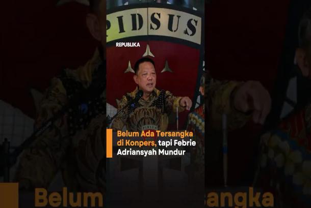 Masih Belum Ada Tersangka tapi Febrie Adriansyah Mundur dari Jampidsus