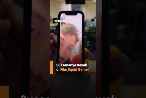 Jurnalis Republika Spill Suasana Kapal Zionis Isral Kayak di Film Squid Game