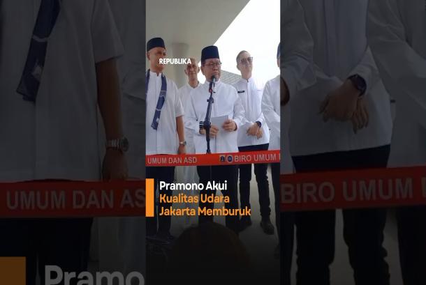 Pramono Akui Kualitas Udara Jakarta Memburuk