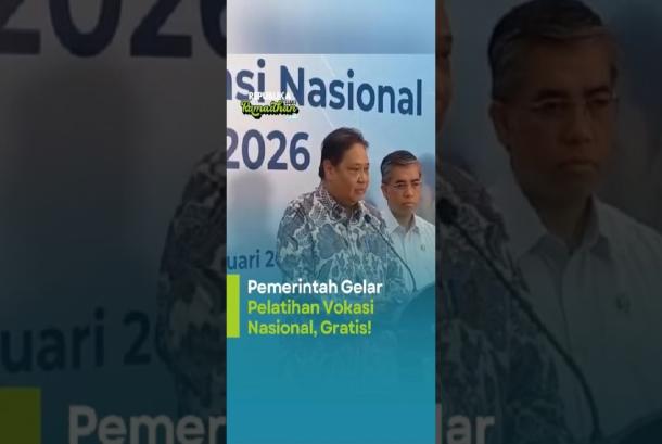 Pemerintah Gelar Pelatihan Vokasi Nasional Gratis