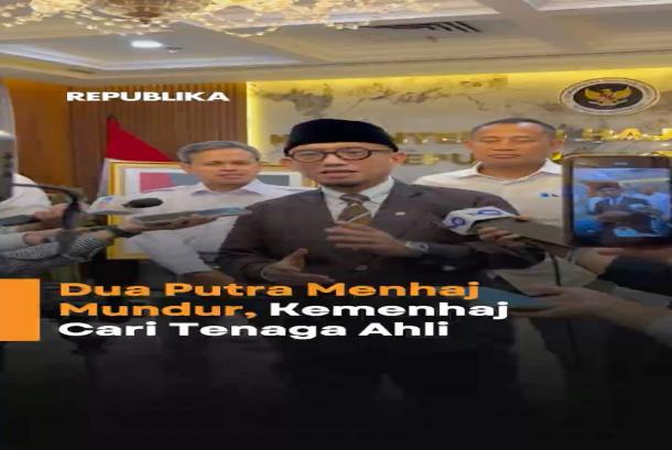 Dua Anak Menhaj Mundur Kemenhaj Siapkan Pengganti Tenaga Ahli