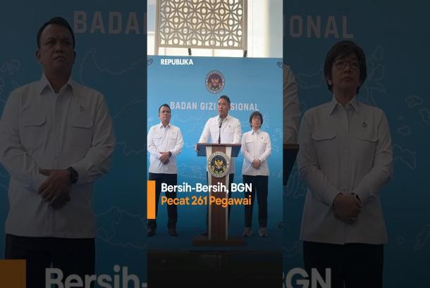 BersihBersih BGN Pecat 261 Pegawai