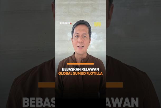 Bebaskan Relawan Global Sumud Flotilla