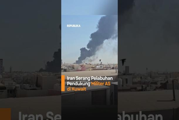 Iran Serang Pelabuhan Pendukung Militer AS di Kuwait