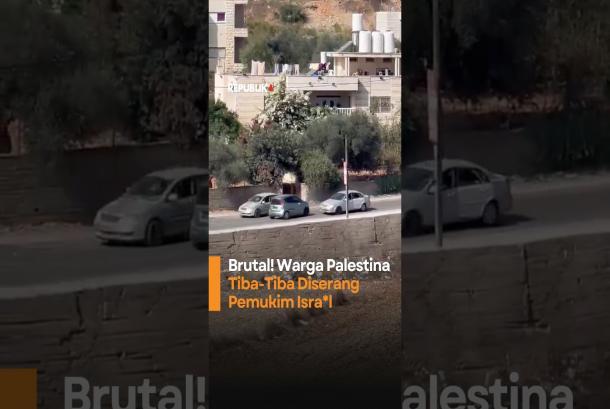 Brutal Warga Palestina TibaTiba Dilarang Pemukim Israel