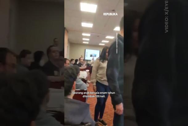 Mahasiswa di AS Lawan Tentara IDF di Kampusnya