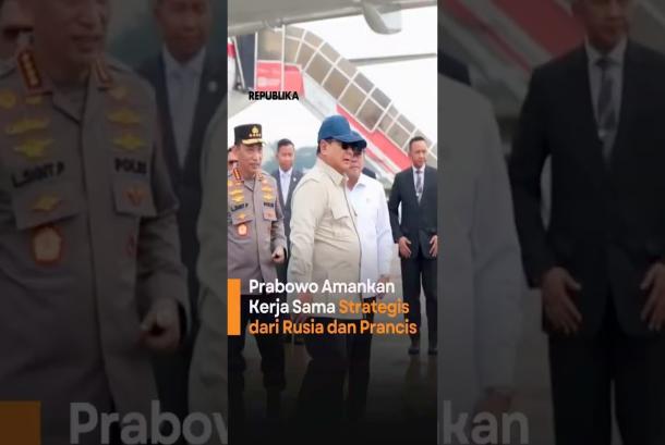 Prabowo Amankan Kerja Sama Strategis dari Rusia dan Prancis