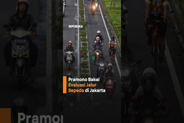 Pemprov DKI Evaluasi Fasilitas Jalur Sepeda Dipertahankan atau Diubah