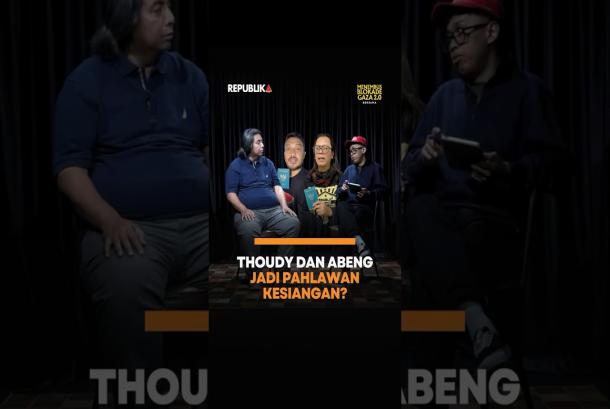 Thoudy dan Abeng Jadi Pahlawan Kesiangan