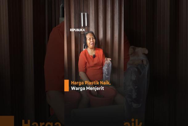 Harga Plastik Naik Imbas Konflik IranAS Warga Menjerit