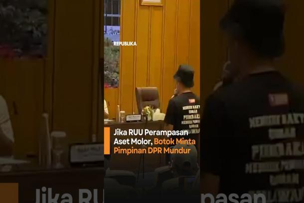 Jika RUU Perampasan Aset Molor Botok Minta Pimpinan DPR Mundur