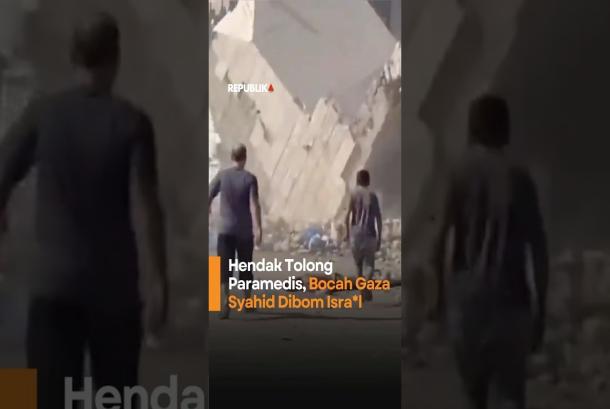 Hendak Tolong Paramedis Bocah Gaza Syahid