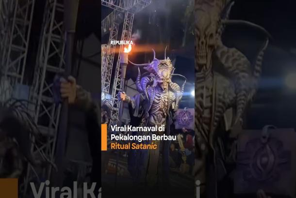 Viral Karnaval di Pekalongan Berbau Ritual Satanic