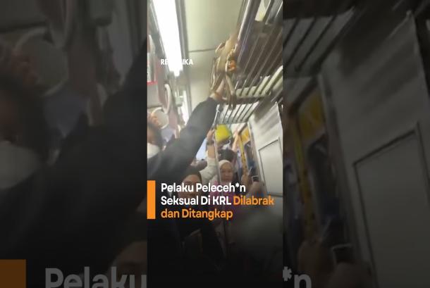 Pelaku Pelecehan Seksual di KRL Dilabrak dan Ditangkap