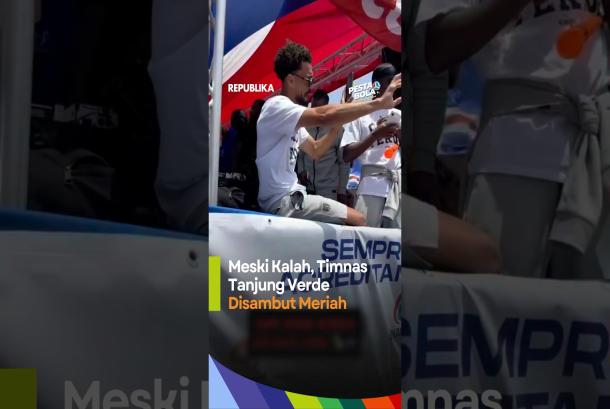 Meski Kalah Timnas Tanjung Verde Disambut Meriah