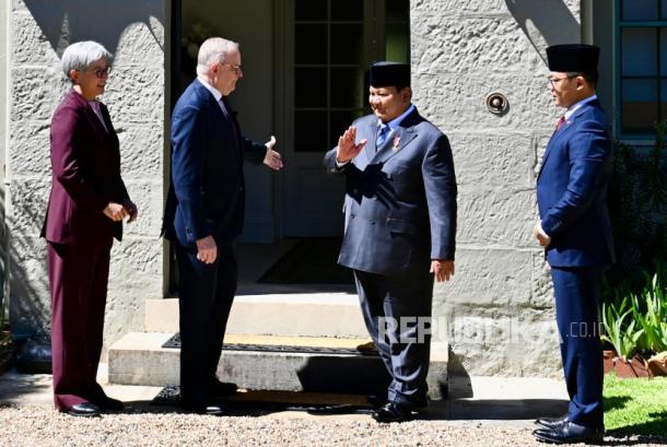 Presiden Prabowo Bertemu PM Albanese di Kirribilli House, Sydney