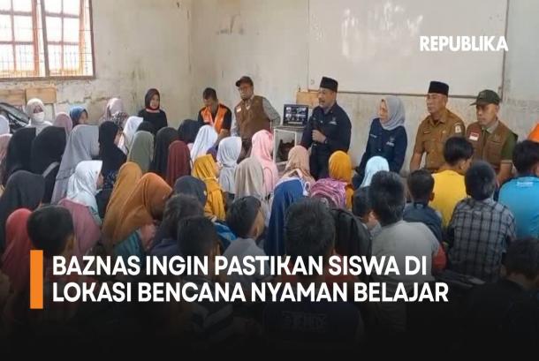 Badan Amil Zakat Nasional (Baznas) menggelar program Kembali ke Sekolah Bersama Baznas.