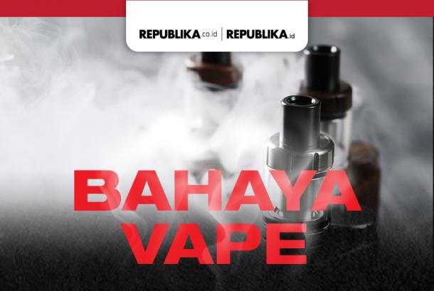 Infografis Bahaya Vape | Republika Online