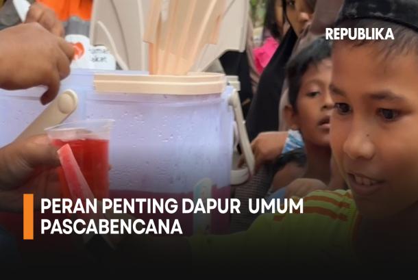 Dapur Umum di Bireun, Aceh