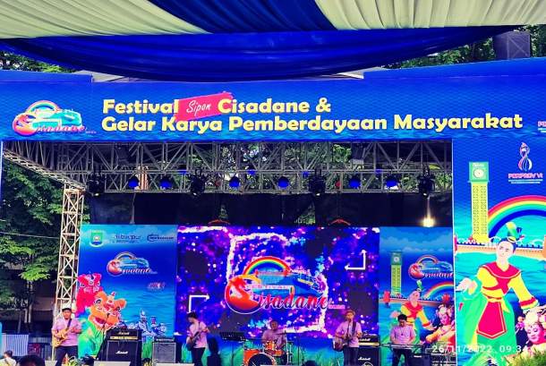 Menikmati Pesta Rakyat di Alun-Alun Tangerang