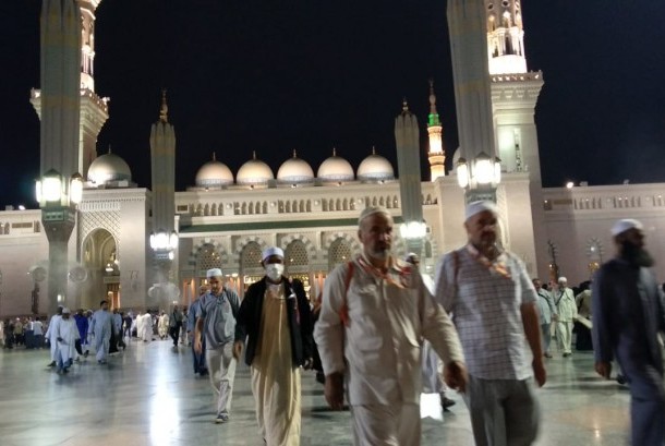 Gambar Masjid Nabawi Masjid Hitam Gambar Islami