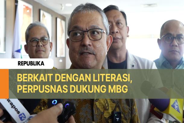 Kepala Perpustakaan Nasional (Perpusnas) Aminudin Azis tegaskan Perpusnas turut mendukung Program Makan Bergizi gratis.