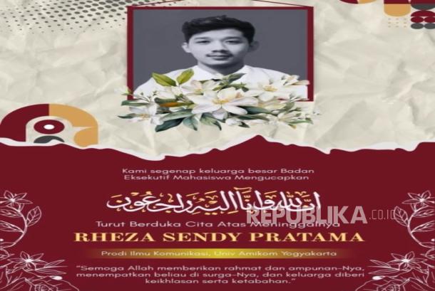 Mahasiswa Amikom Yogyakarta Meninggal Dunia, Pihak Kampus Buka Suara