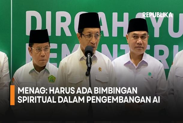 Menteri Agama Nasaruddin Umar yakini AI bisa bantu mempercepat laju perkembangan bangsa. Akan tetapi AI seperti pisau bermata dua.