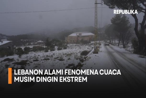 Musim dingin di Lebanon