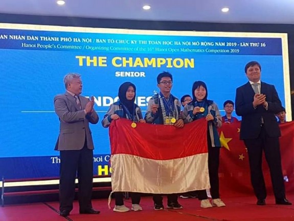 Indonesia Raih Champion Lomba Matematika Di Vietnam Republika Online