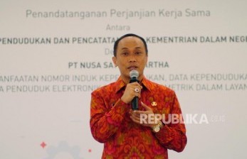 Direktur Jenderal Kependudukan dan Pencatatan Sipil Kemendagri Zudan Arif Fakrulloh.