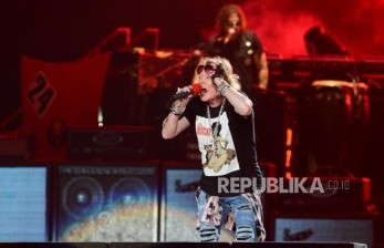 Alasan Medis, Guns N' Roses Jadwal Ulang Konser Glasgow