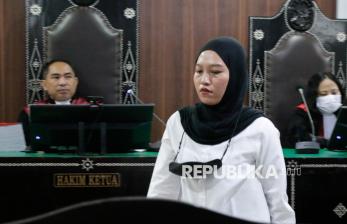 Brigadir Rizka Sintiani Jalani Sidang Perdana Kasus Pembunuhan Brigadir Esco Faska Rely