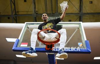 In Picture: Menang Dramatis Atas Pelita Jaya, Dewa United Jadi Juara IBL 2025