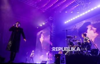 In Picture: Aksi Band The Script Pukau Penggemarnya di Indonesia