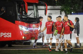 In Picture: Timnas Indonesia Optimis Raih Hasil Positif di Laga Lawan Bahrain