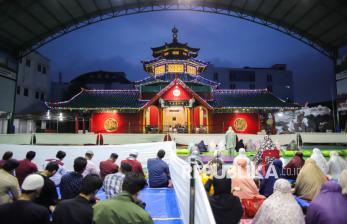 In Picture: Aktivitas Ramadhan di Masjid Muhammad Cheng Hoo Surabaya