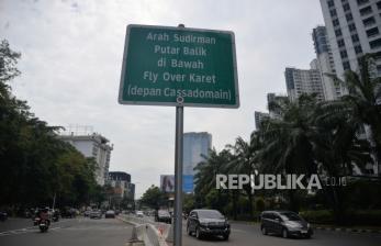 In Picture: Mampu Mengurai Kemacetan, U-Turn Citywalk Ditutup Permanen