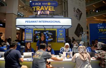 Melihat Travel Fair 2023 di Atrium Utama Mal Gandaria City