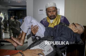 165 Jamaah Haji Maluku Utara Tiba di Asrama Haji Ternate