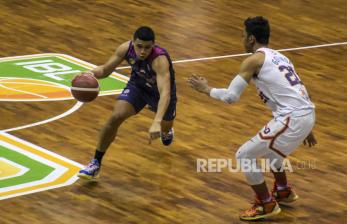 In Picture: Pelita Jaya Bakrie Kalahkan RANS PIK Basketball