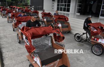 Becak Listrik, Harapan Baru bagi Para Tukang Becak di Bogor