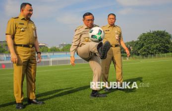 Renovasi Stadion Sepakbola Tugu Jakarta Ditargetkan Selesai Akhir 2025