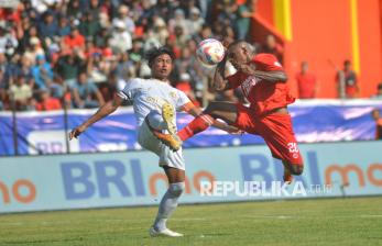 In Picture: Singo Edan Tundukkan Semen Padang 2-1