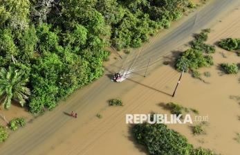 Ruas Jalan Sepanjang 1,5 Km di Aceh Barat Terendam Banjir
