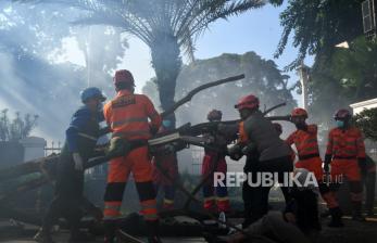 Simulasi Penanggulangan Bencana Alam di Bogor
