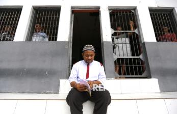 Semangat Warga Binaan Lapas Gorontalo Ikuti Ujian Pendidikan Paket C