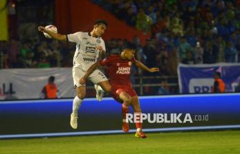 In Picture: Gol Tunggal Ryo Matsumura Bawa Persija Tundukkan Semen Padang