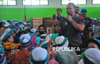 Kampanye Pilkada, Andika Perkasa Dengarkan Keluhan Buruh Rokok